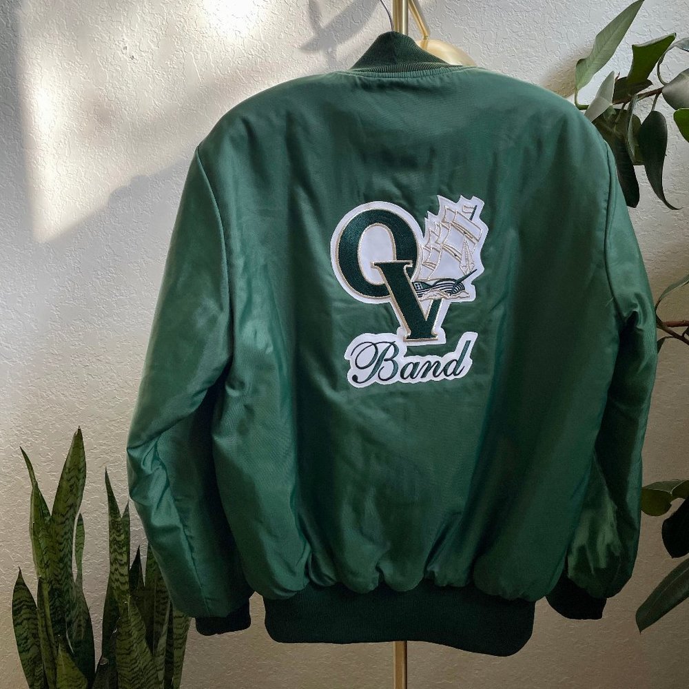 Embroidered Bomber Jacket